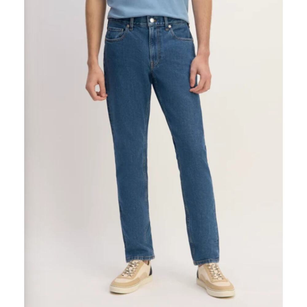 Everlane The Organic Slim Fit Jean Medium Wash Minimalist Mens Size 29x30 NWT